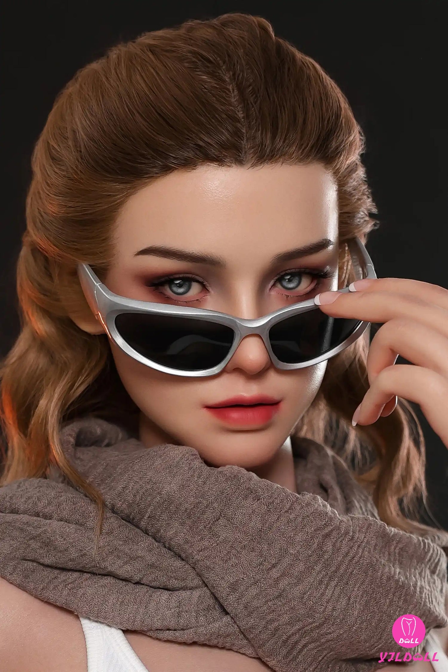 Everly (YJL DOLL D Cup Poupée sexuelle entièrement en silicone haut de gamme super réaliste 158 cm)